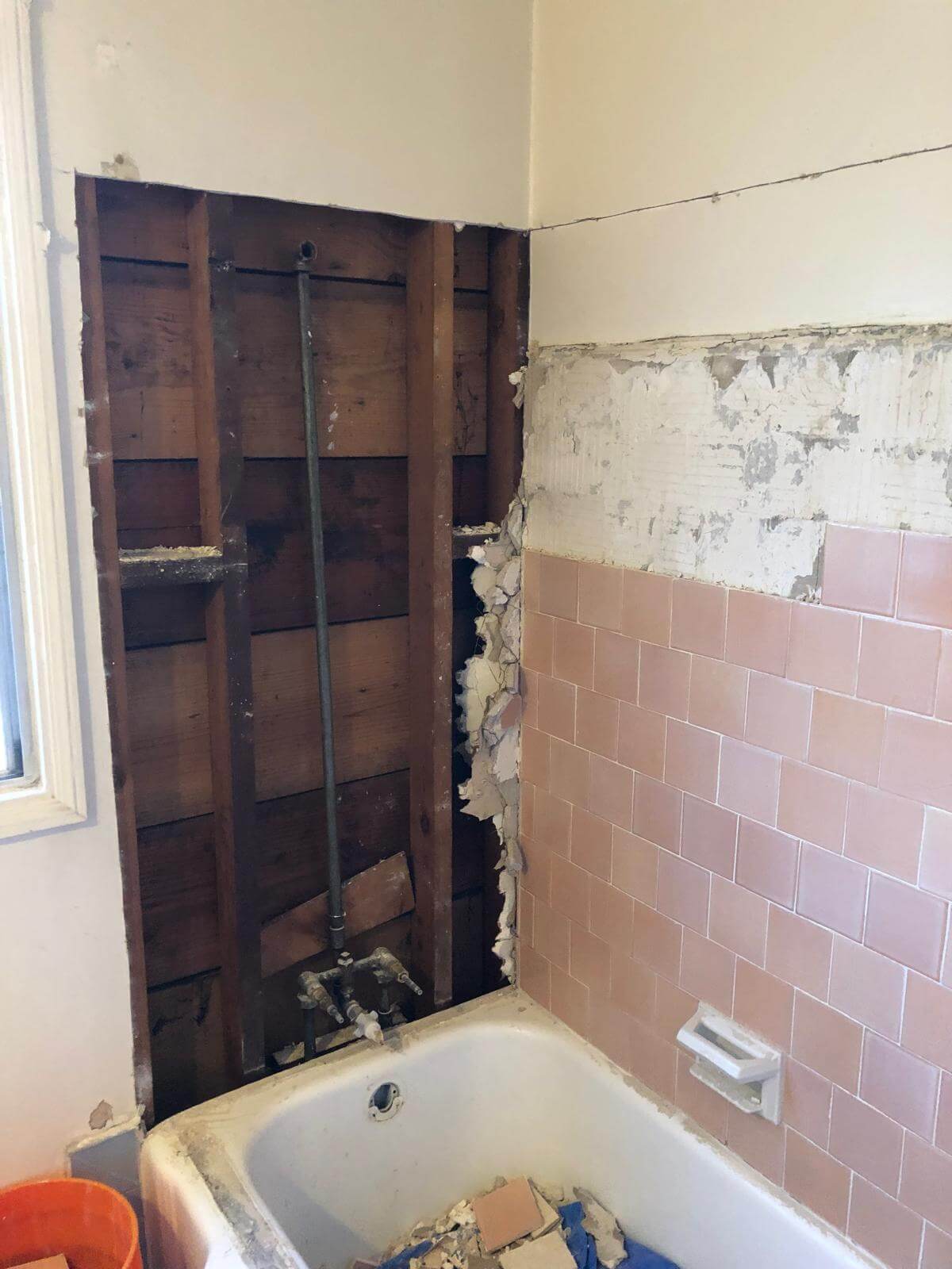 Bathroom remodeling before