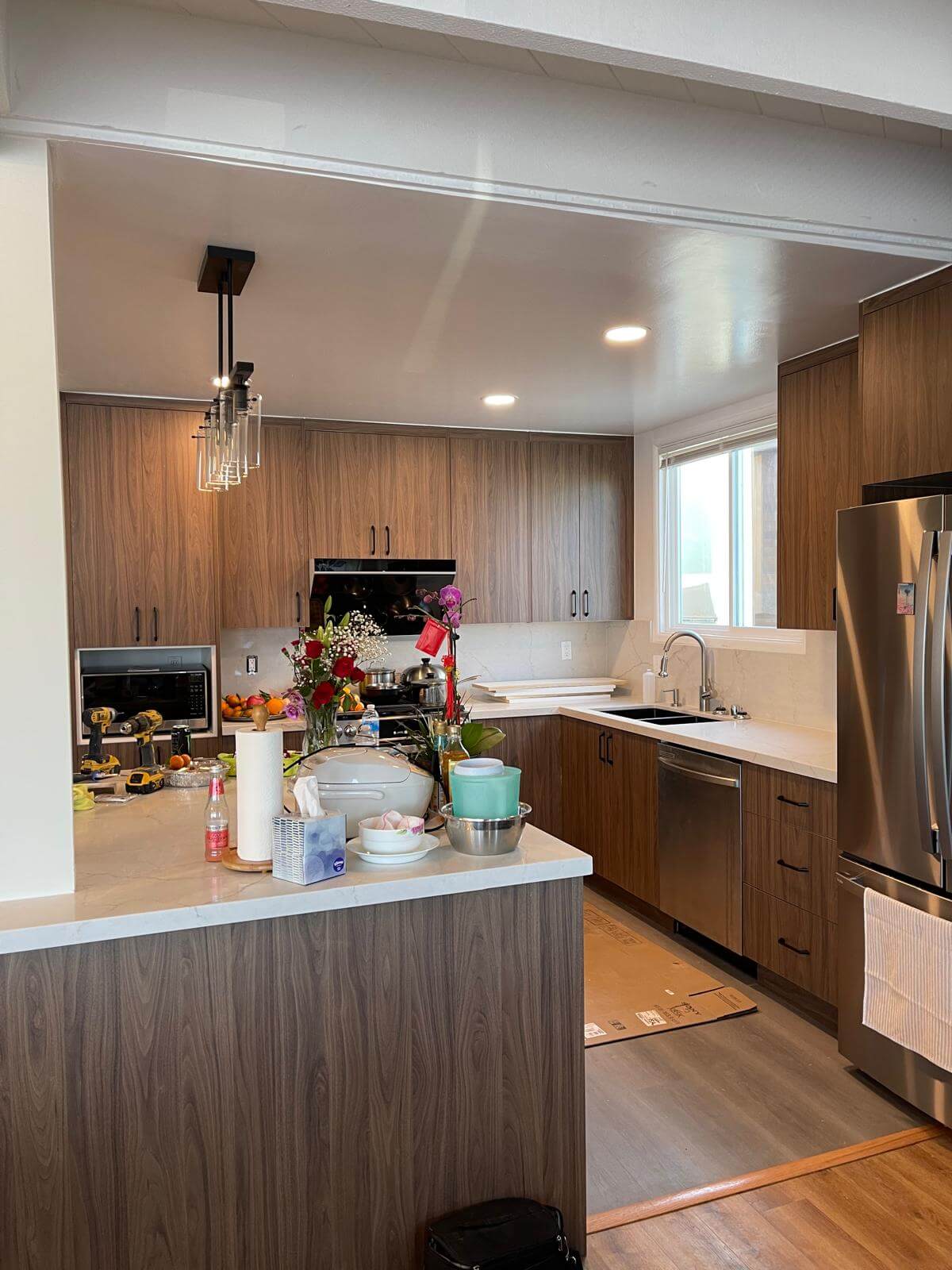 Modern kitchen remodeling